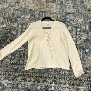Joie tie front sweater, size XS